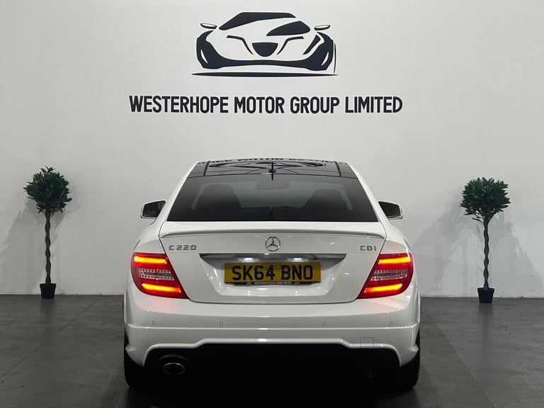 2014 Mercedes-Benz C-Class 2.1 C220 CDI AMG Sport Edition G-Tronic+ Euro 5 (s/s) 2dr COUPE Diesel...