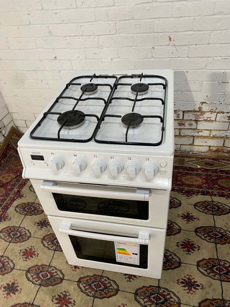 Beautiful 50 CM Electra White Gas Cooker Oven/Grill For Sale