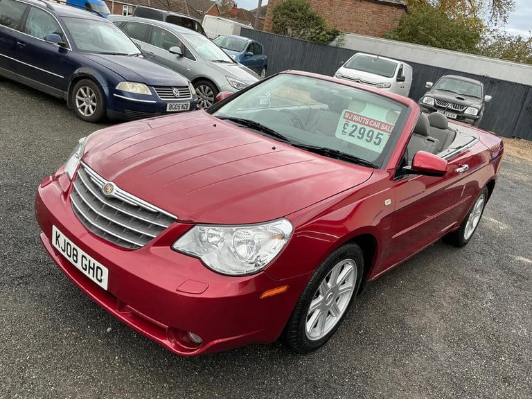 2008 Chrysler Sebring 2.0 CRD Limited 2dr CONVERTIBLE Diesel Manual