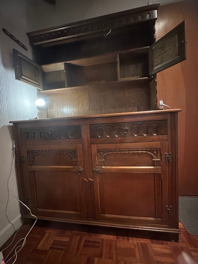 image for Reproduction Oak Welsh Dresser