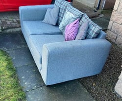 Grey 3 Seater Couch 