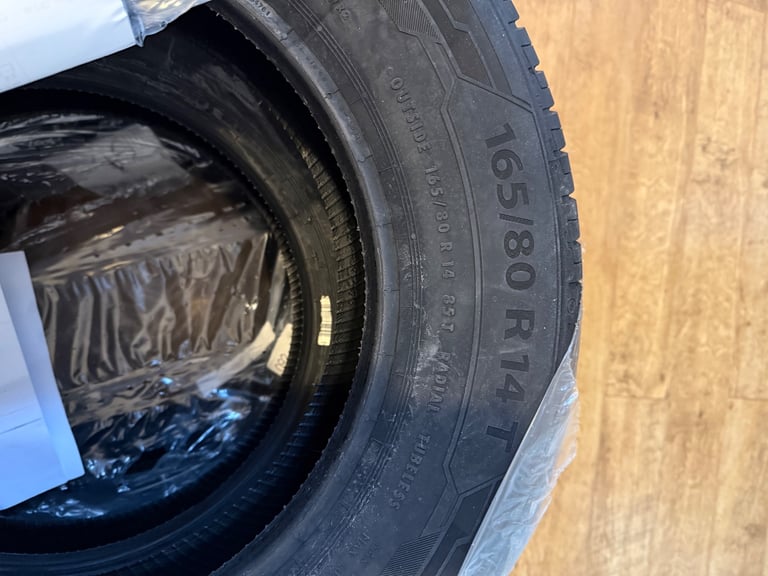 Four new 165/80 R14’s 85T Tyres 