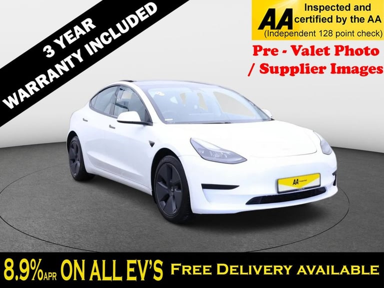 image for 2021 Tesla Model 3 Standard Range Plus Saloon 4dr Electric Auto RWD (241 bhp) Saloon ELECTRIC Aut...