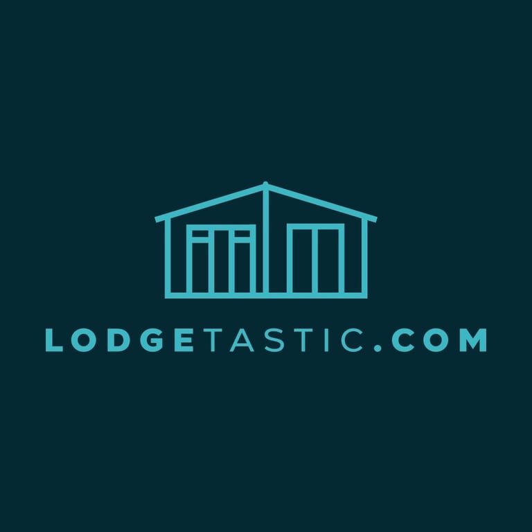 Wood Exterior 3 Bed Twin Lodge - DG, CH, Bath, Utility - Offsite / Private Land