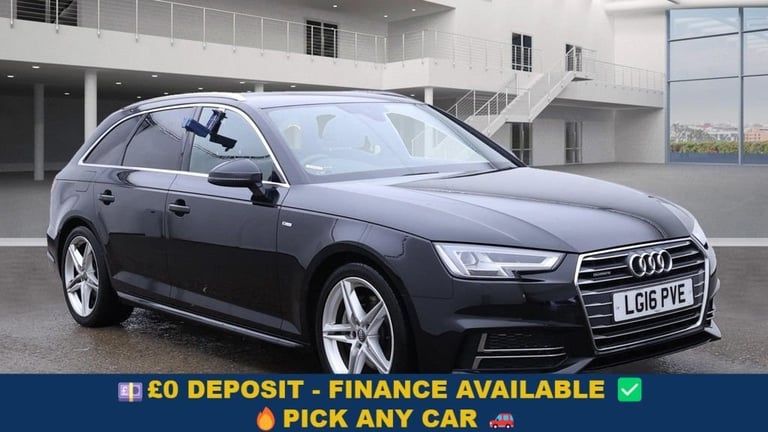 2016 Audi A4 Avant 2.0 TDI S line Estate 5dr Diesel S Tronic quattro Euro 6 (s/s) (190 ps) Estate...