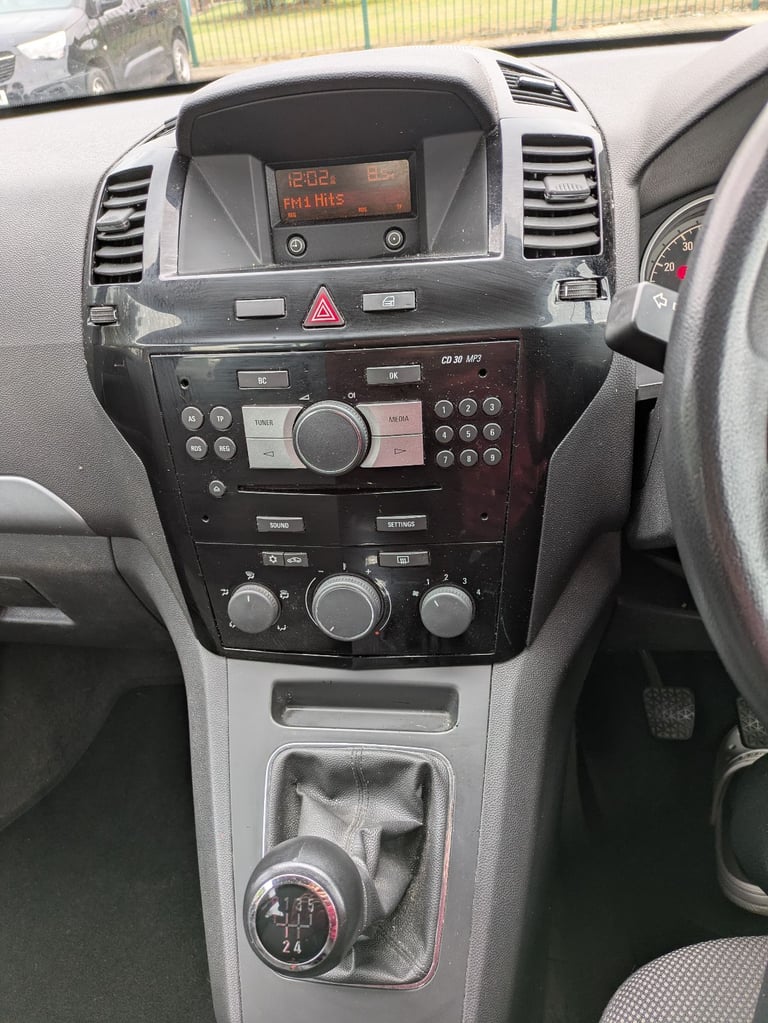 Vauxhall, ZAFIRA, MPV, 2013, Manual, 1598 (cc), 5 doors