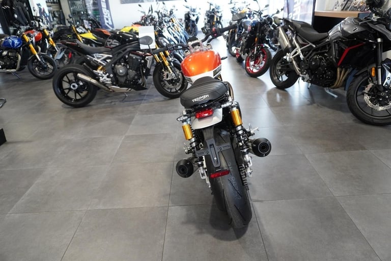 Triumph Speed Twin 1200 RS, 2025, Baja Orange. IN STOCK NOW