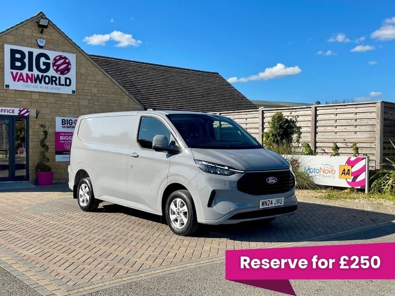 Ford Transit Custom 320 TDCI 136 L1H1 LIMITED ECOBLUE SWB LOW ROOF FWD AUTO