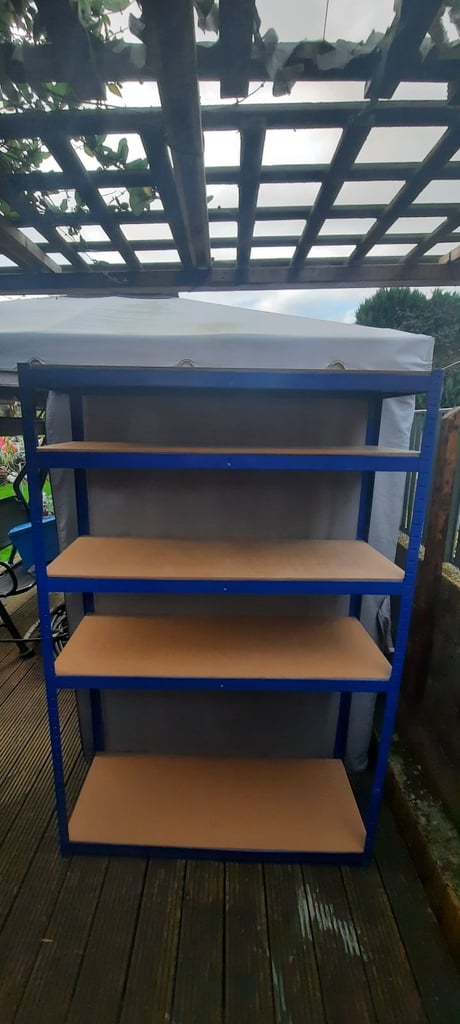 image for BoltLess Racking Shelving Unit - 5 Tier Metal Storage Racking / Shelving Unit