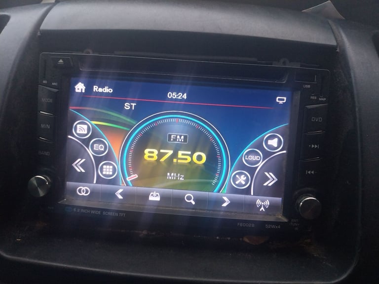 Touch screen Bluetooth stereo 