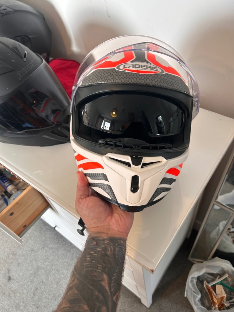 Caberg motorbike helmet 