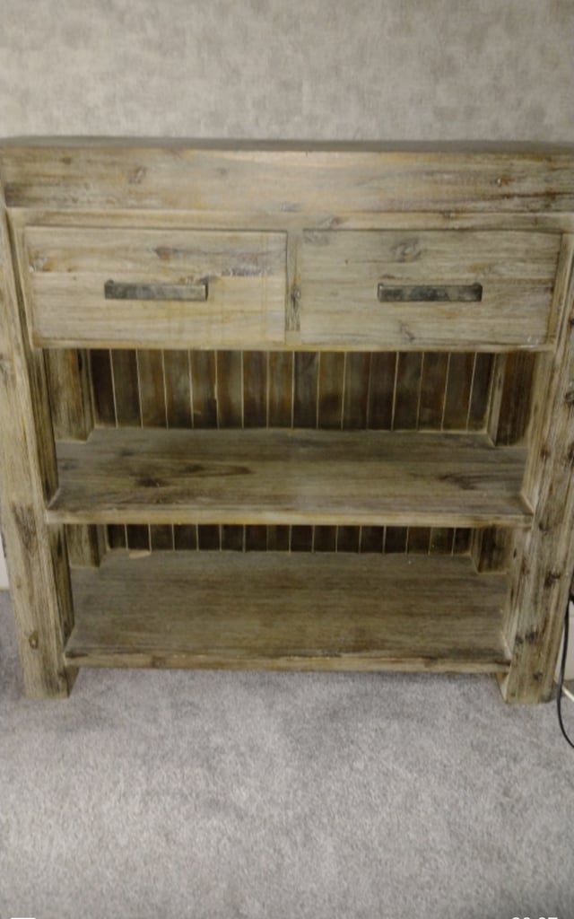 Dining table with  and side table 