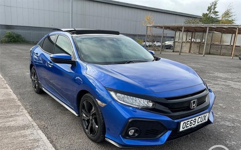 2019 Honda Civic 1.5 VTEC Turbo Sport Plus 5dr CVT HATCHBACK PETROL Automatic