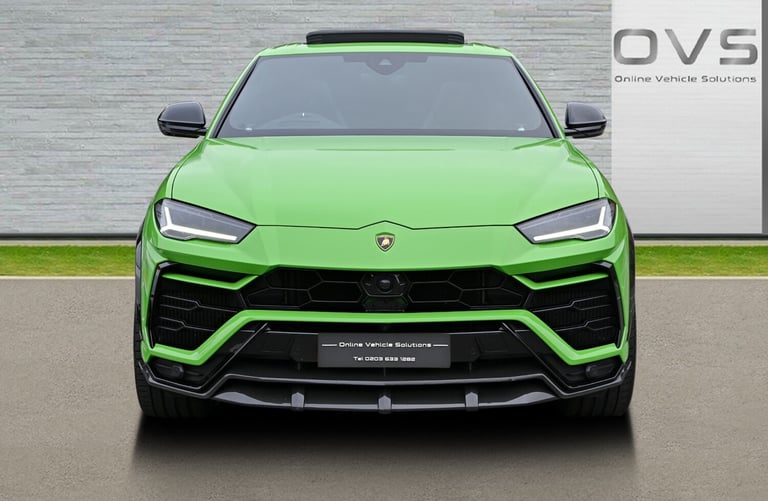 LAMBORGHINI URUS [URBAN NERO] 4.0T V8 BI-TURBO PETROL AUTO 4X4 2022 [71] GREEN