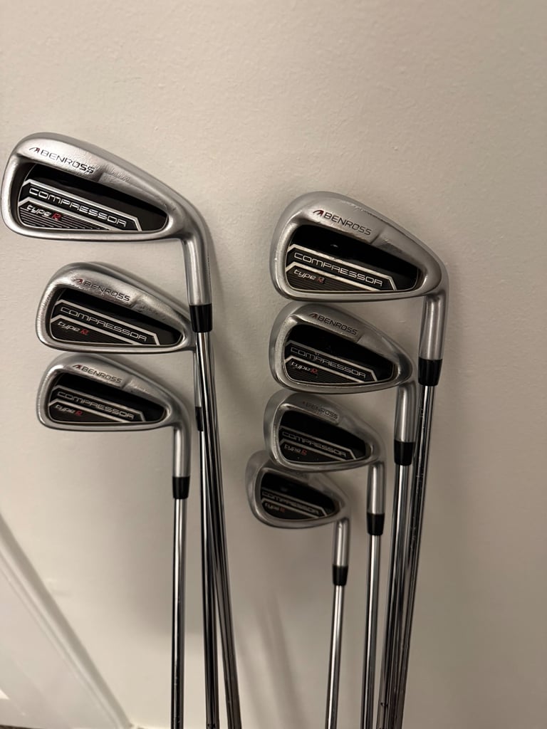 Ben Ross compressor type r iron set 4-PW with KBS shafts 