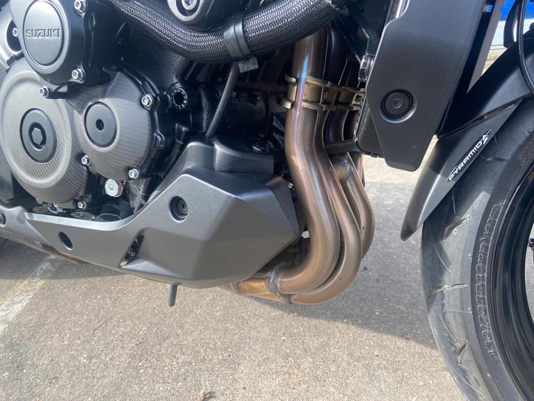 Suzuki GSXS 1000 Katana, only 7000 miles with Samurai extras.