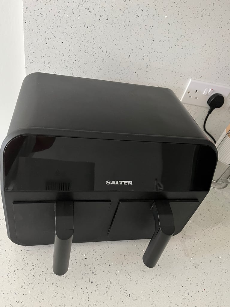 image for Salter Dual Air Fryer – 2 Drawers,Good Condition, Fully Working