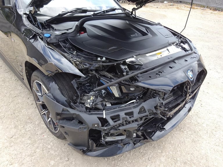 2025 74 REG BMW I4 EDRIVE40 M SPORT ELECTRIC AUTO DAMAGED REPAIRABLE SALVAGE