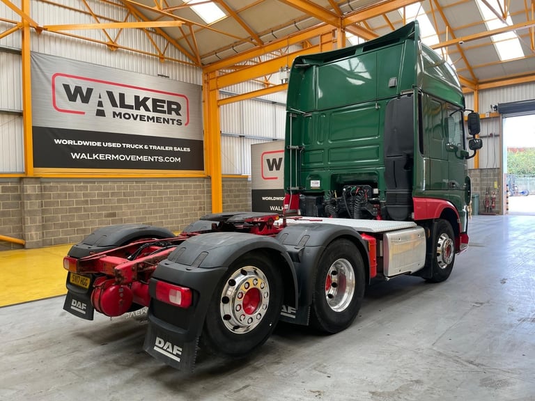 DAF XF106 510 *EURO 6* SUPER SPACE, 6X2 TAG AXLE TRACTOR UNIT - 2017 - SV17 HGG