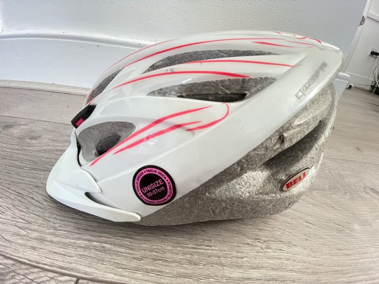 Ladies bike helmet, Bell Crossfire bicycle helmet size 50/57