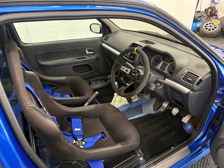 2005 RENAULT CLIO 2.0 16V 182 SPORT TRACK CAR AND TRAILER SET