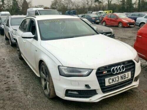 AUDI S4 B8 2009-2012 FRONT END BREAKING SPARES AIRBAG LEATHER SEATS ALLOY DOORS AXLE HUBS CORNERS