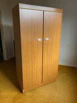 Wardrobe, double with hanging space