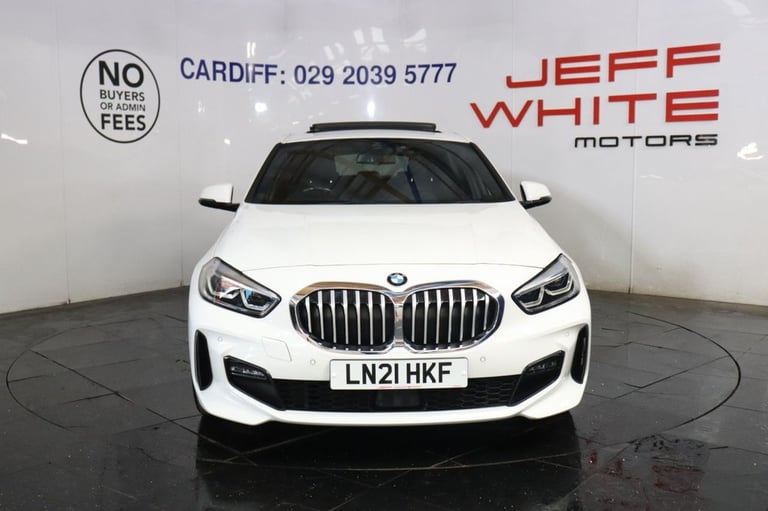 2021 BMW 1 Series 1.5 118i M Sport 5dr DCT (PAN ROOF, 19 inchALLOYS) Hatchback Petrol Automatic