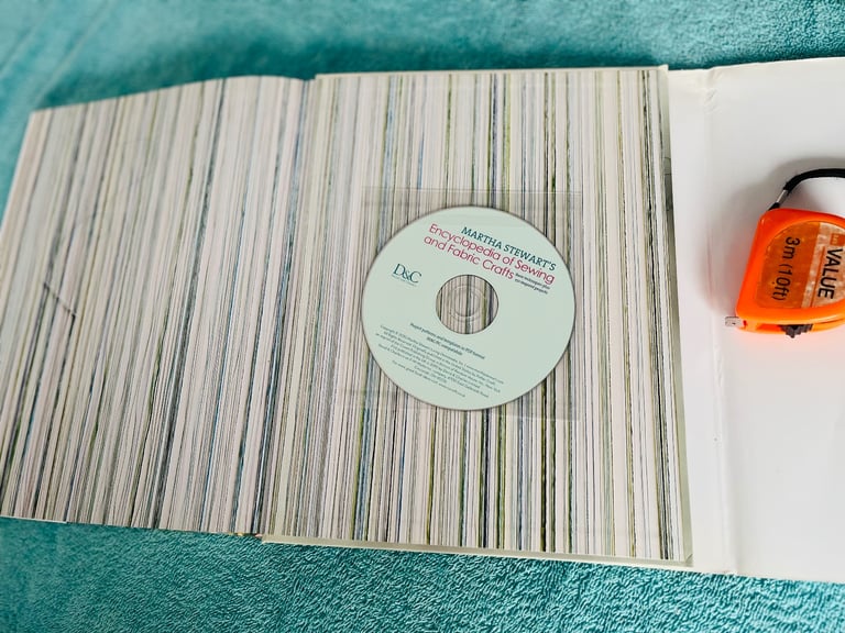 Encyclopaedia book & CD. of Sewing and Fabric Craft Book.