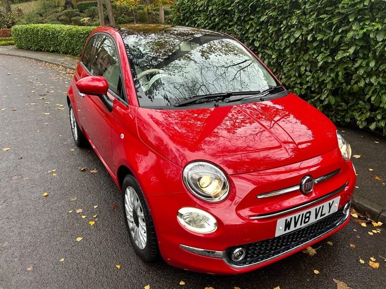2018 Fiat 500 1.2 Lounge 3dr HATCHBACK PETROL Manual
