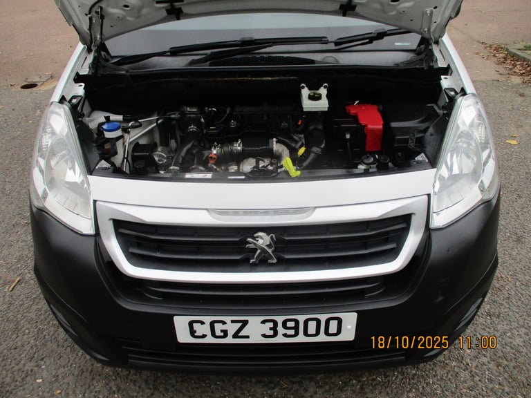 2016 Peugeot Partner 850 1.6 HDi 92 Professional Van PANEL VAN Diesel Manual