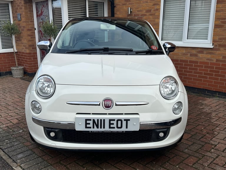 Low Miles! Fiat, 500, Hatchback, 2011, Manual, 1242 (cc), 3 doors