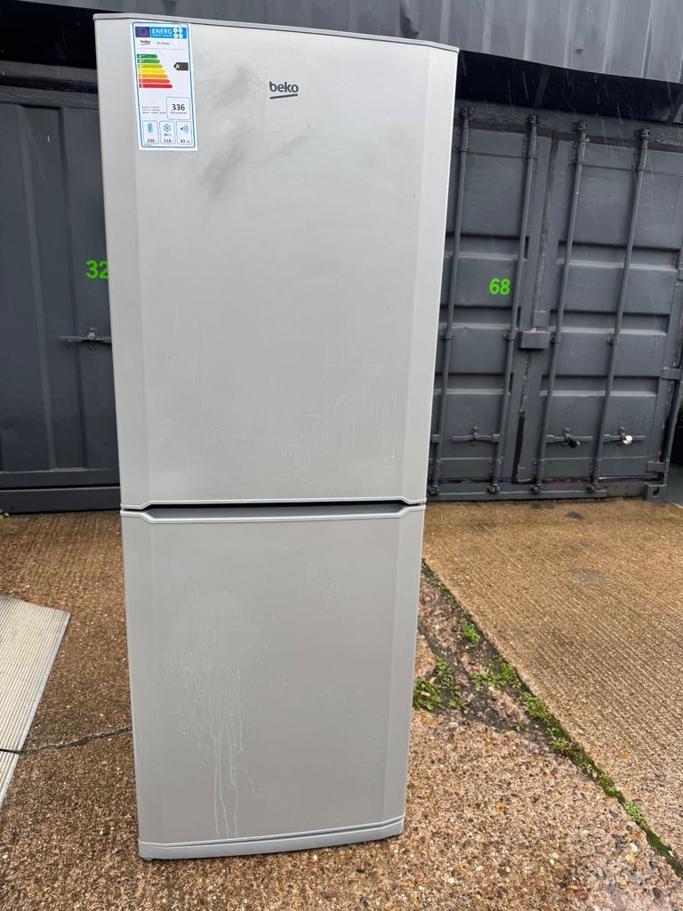 image for Beko Fridge Freezer 190cm Silver 