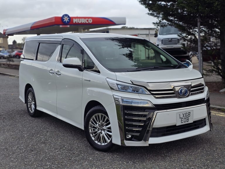 2018 Toyota VELFFIRE HYBRIDE 2.5 E-four AWD Auto Seater Euro 6  MPV Petrol/Hybrid Automatic