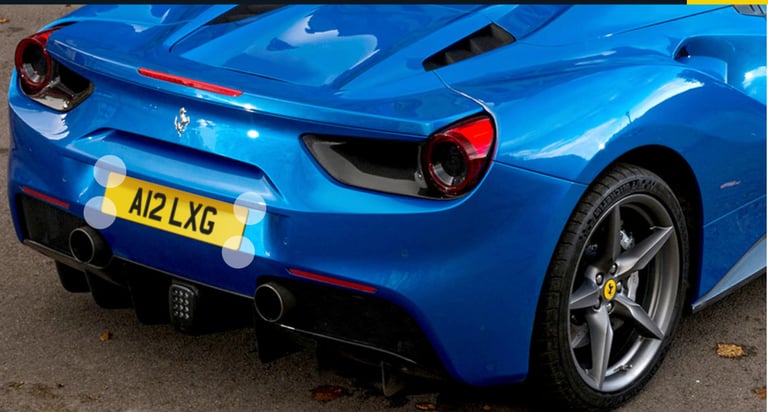 image for Private Number - A12 LXG - on a Retention certificate 