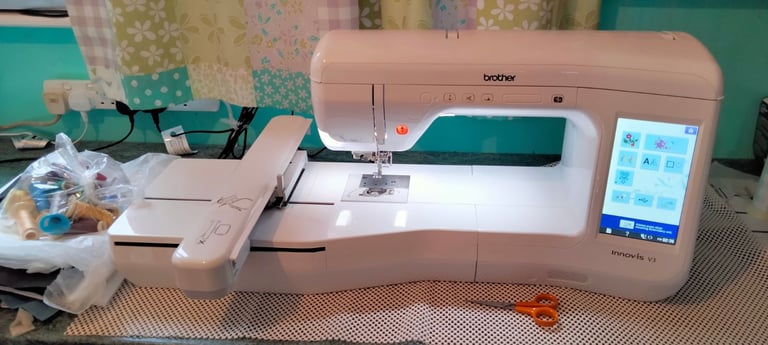 Brother Inov-Is V3 embroidery machine.
