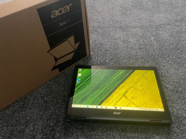 Acer Spin Laptop i5  256GB SSD 2in1 touch Full HD screen converts to tablet, box