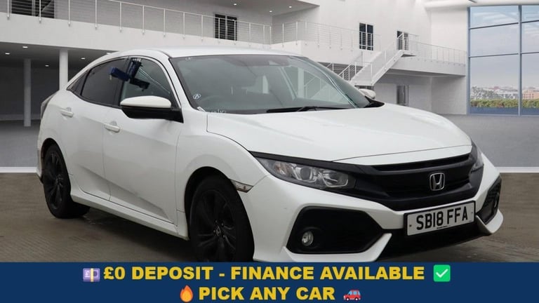 image for 2018 Honda Civic 1.0 VTEC Turbo SR Hatchback 5dr Petrol Manual Euro 6 (s/s) (126 ps) Hatchback Pe...