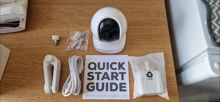 Security Indoor Pet Camera WiFi CCTV Security Baby Monitor,  Alert Night Vision SD Storage 