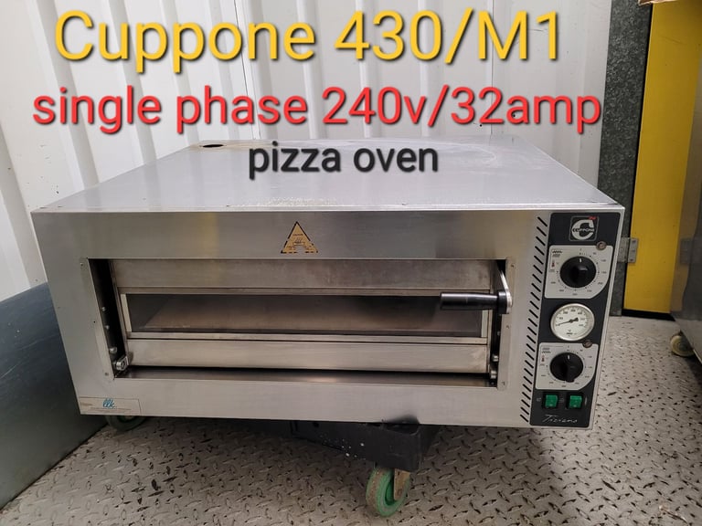 image for Commercial Catering cuppone  pizza  🍕 Oven  Single Phase 