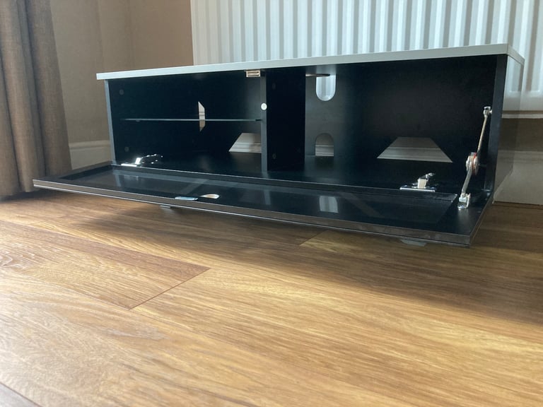 image for Black gloss TV unit