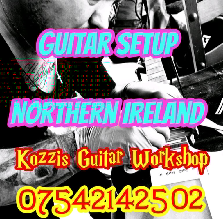 Guitar setup and repair PROFESSIONAL LUTHIER highest rated  