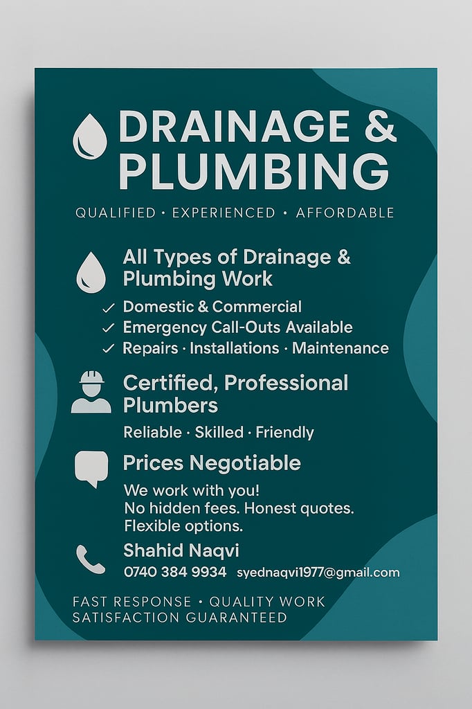 image for Plumbing and drainage 
