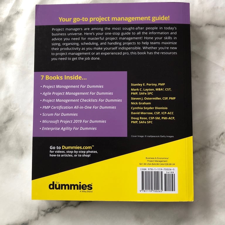 Project Management All-In-One for Dummies