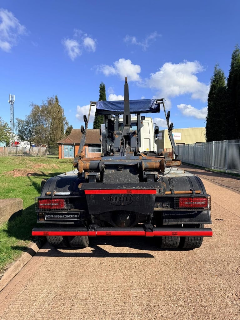 DAF CF 450 2020 (70) EURO 6, 8X4 HOOK LOADER, BOUGHTON EQUIPMENT