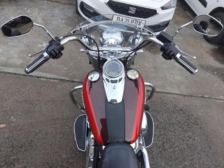 2019 68 HARLEY-DAVIDSON FLDE SOFTAIL DELUXE 1745 19 - CUSTOM CRUISER TOURER