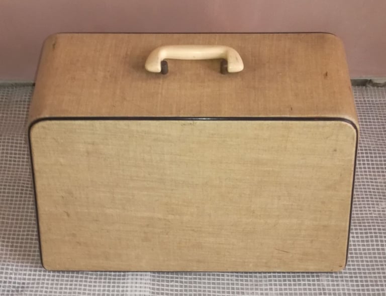 1950 Singer Sewing Machine 201K Case Box Peddle Mat Bobbins Accessories Feet All Sewing Parts Incl