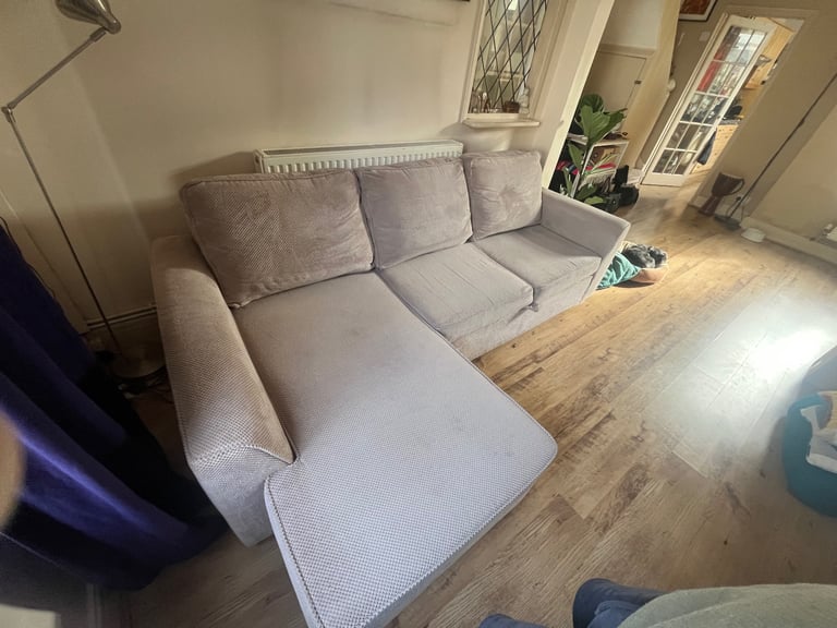 Sofa/ sofa bed - beige 