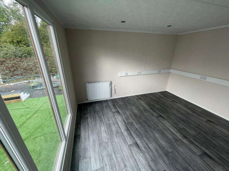Static caravan / office build unit Kingdom Office 32x12 DG, Include UK Delivery 