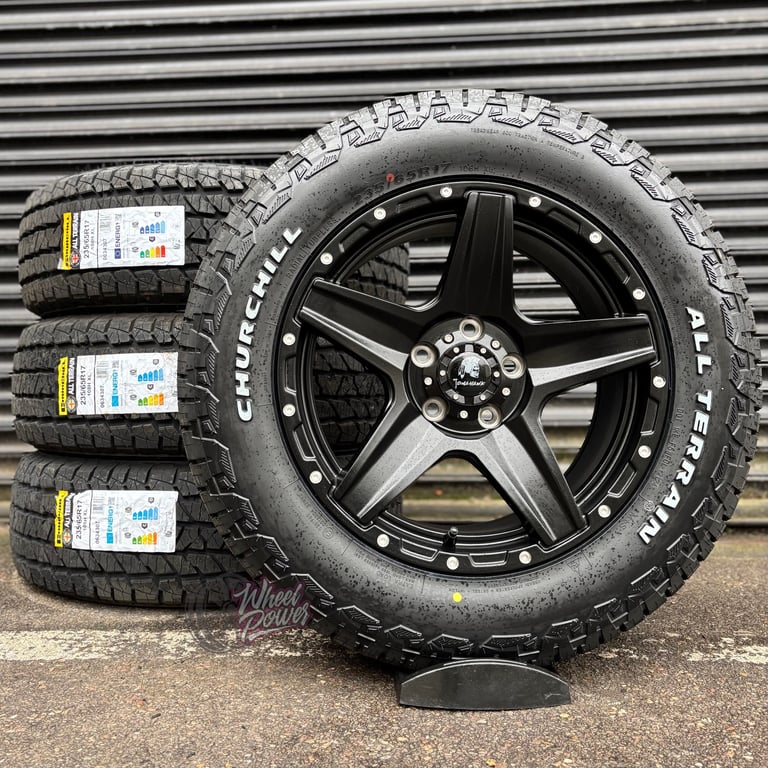 New Alloys Swamper Wheels 17” Tomahawk VW Transporter All Terrains T5 T6